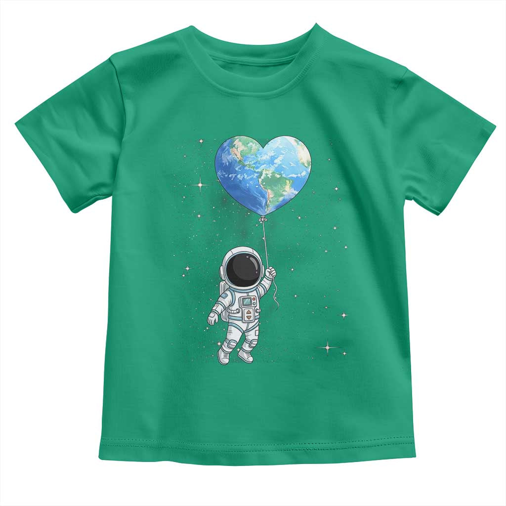 Astronaut Protect The Planet Toddler T Shirt Earth Day Gift TS12 Irish Green Print Your Wear