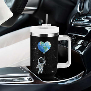 Astronaut Protect The Planet Tumbler With Handle Earth Day Gift TS12 Print Your Wear