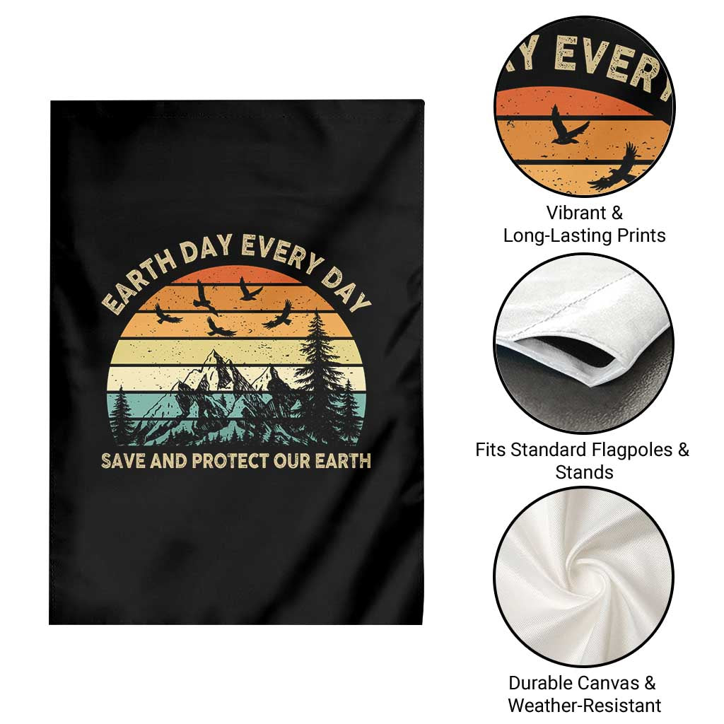 Earth Day Everyday Garden Flag Save And Protect Our Earth TS12 Print Your Wear