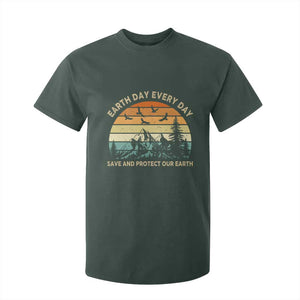 Earth Day Everyday T Shirt For Kid Save And Protect Our Earth TS12 Dark Forest Green Print Your Wear