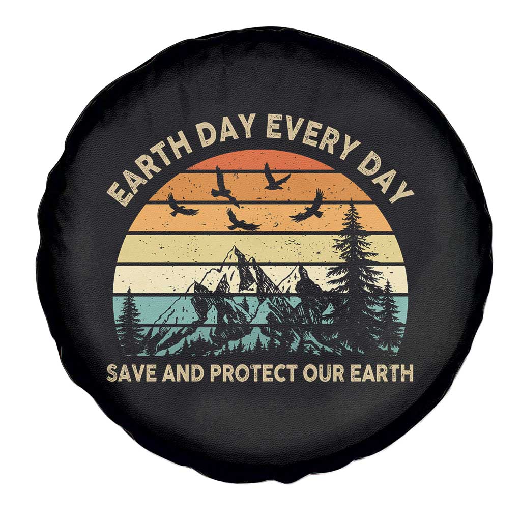 Earth Day Everyday Spare Tire Cover Save And Protect Our Earth TS12 Print Your Wear