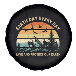 Earth Day Everyday Spare Tire Cover Save And Protect Our Earth TS12 Print Your Wear