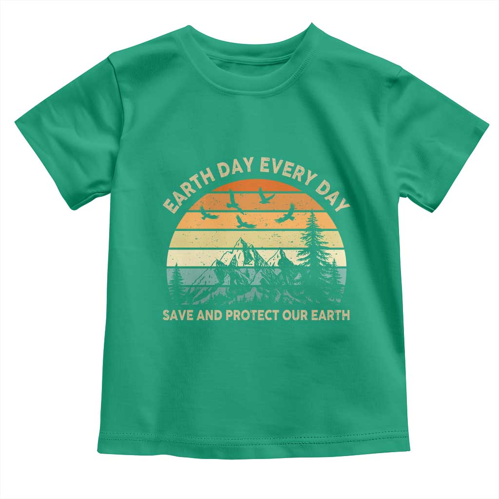 Earth Day Everyday Toddler T Shirt Save And Protect Our Earth TS12 Irish Green Print Your Wear