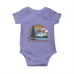 Earth Day Everyday Baby Onesie Save The Planet Nature Lover Gift TS12 Violet Print Your Wear