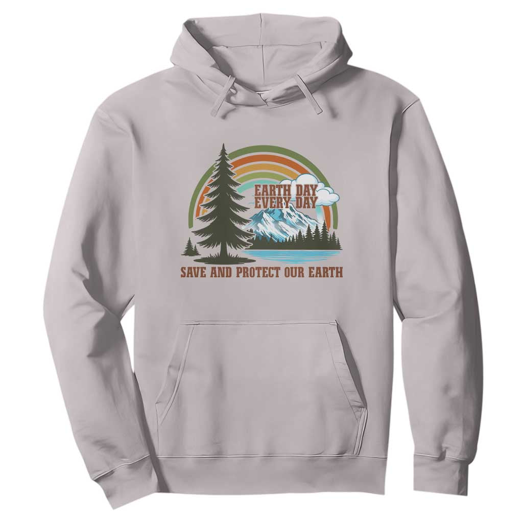 Earth Day Everyday Hoodie Save The Planet Nature Lover Gift TS12 Ice Gray Print Your Wear