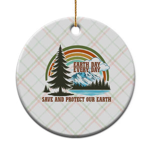 Earth Day Everyday Ceramic Ornament Save The Planet Nature Lover Gift TS12 1pc Christmas Plaid Print Your Wear