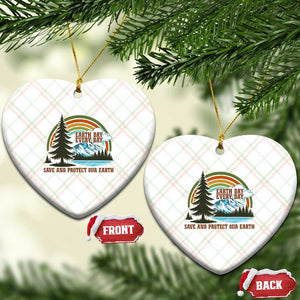 Earth Day Everyday Ceramic Ornament Save The Planet Nature Lover Gift TS12 Print Your Wear
