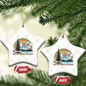 Earth Day Everyday Ceramic Ornament Save The Planet Nature Lover Gift TS12 Print Your Wear