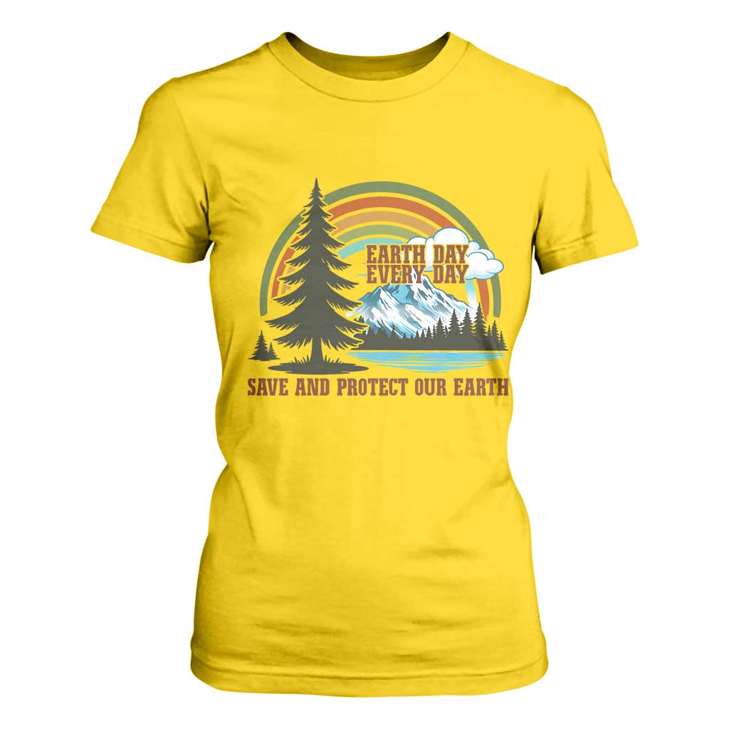Earth Day Everyday T Shirt For Women Save The Planet Nature Lover Gift TS12 Daisy Print Your Wear