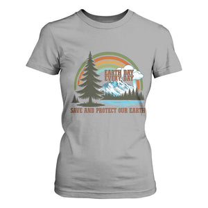 Earth Day Everyday T Shirt For Women Save The Planet Nature Lover Gift TS12 Sport Gray Print Your Wear