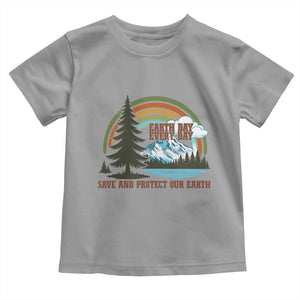 Earth Day Everyday Toddler T Shirt Save The Planet Nature Lover Gift TS12 Sport Gray Print Your Wear
