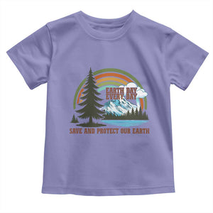 Earth Day Everyday Toddler T Shirt Save The Planet Nature Lover Gift TS12 Violet Print Your Wear