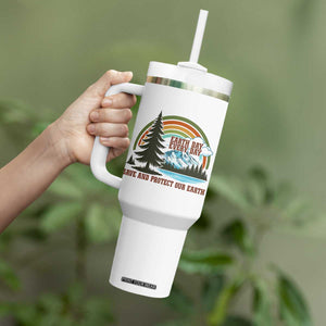 Earth Day Everyday Tumbler With Handle Save The Planet Nature Lover Gift TS12 Print Your Wear