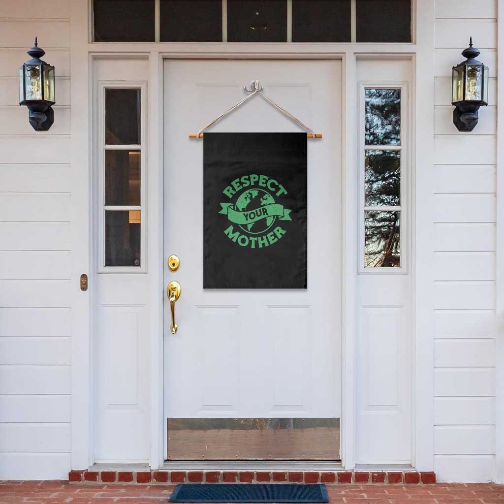 Respect Your Mother Garden Flag Earth Day Nature Lover Gift TS12 Print Your Wear