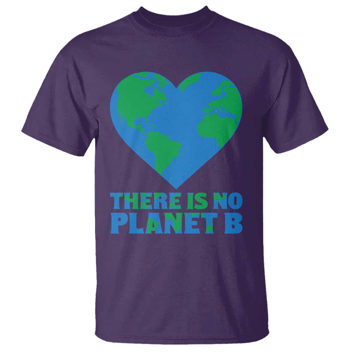 There Is No Planet B T Shirt Earth Day Nature Lover Gift TS12 Purple Print Your Wear