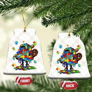 Autism Acceptance Baseball Ceramic Ornament Colorful Drip Graphic Neurodiversity Support TS12 Print Your Wear