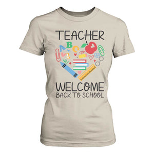 Teacher Welcome Back To School T Shirt For Women Cute Classroom Gift TS12 Sand Print Your Wear