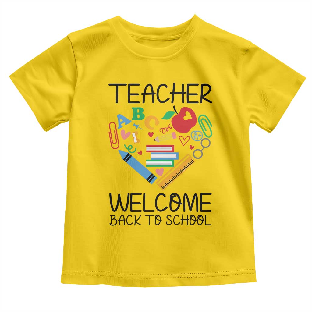 Teacher Welcome Back To School Toddler T Shirt Cute Classroom Gift TS12 Daisy Print Your Wear