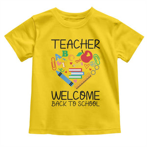 Teacher Welcome Back To School Toddler T Shirt Cute Classroom Gift TS12 Daisy Print Your Wear