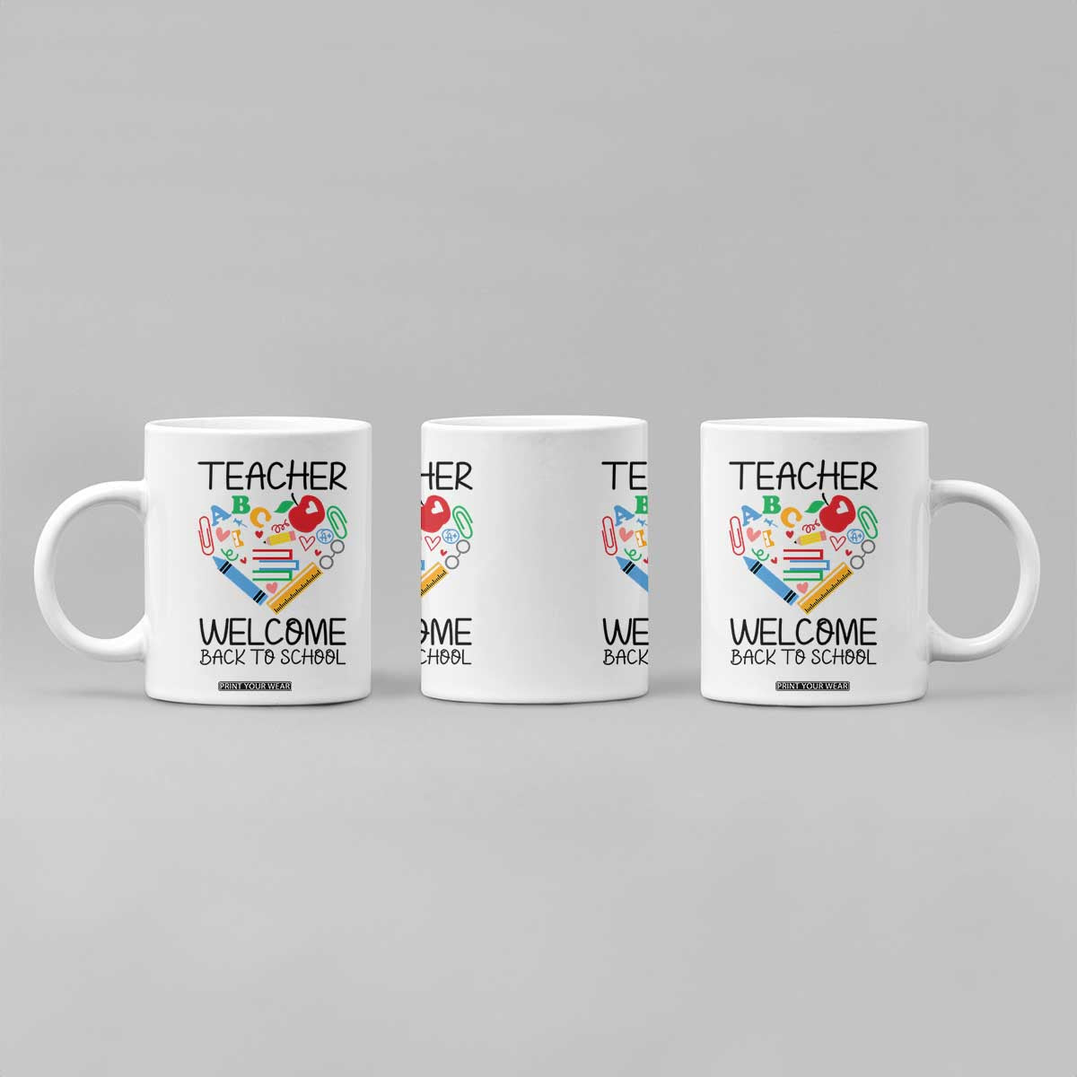 Teacher Welcome Back To School Coffee Mug Cute Classroom Gift TS12 Print Your Wear