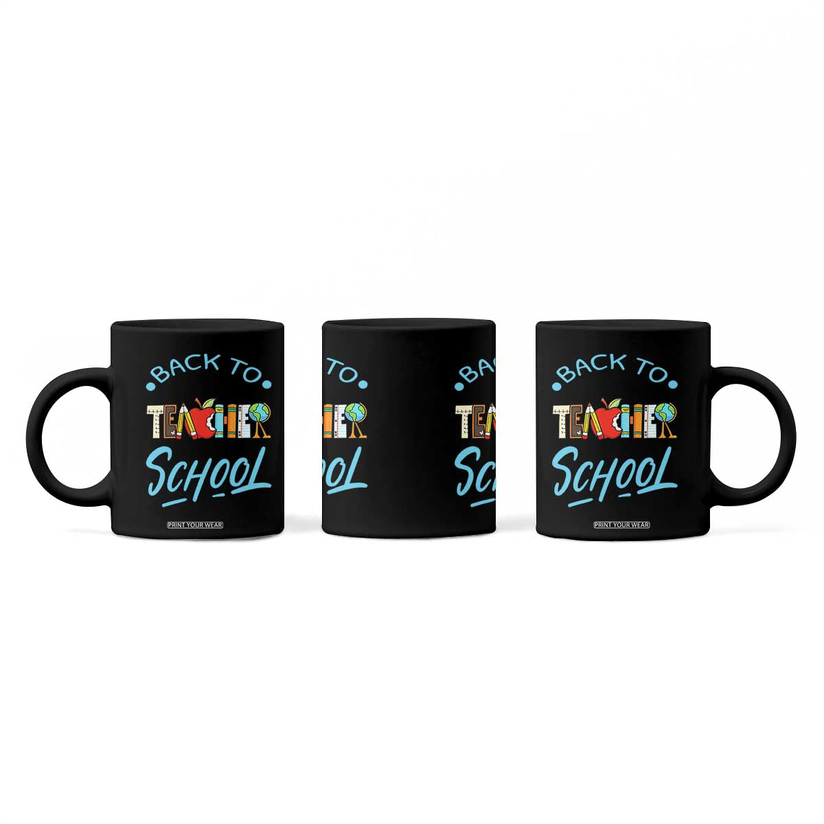 Back To School Teacher Life Funny Educator Gift Coffee Mug TS12 Print Your Wear