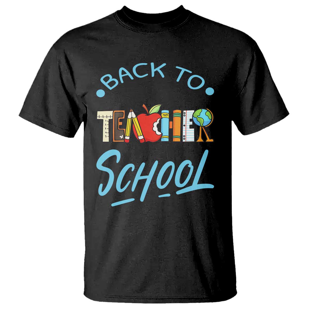 Back To School Teacher Life Funny Educator Gift T Shirt TS12 Black Print Your Wear