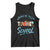 Back To School Teacher Life Funny Educator Gift Tank Top TS12 Black Print Your Wear