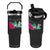 Inspirational Teacher Flip Straw Tumbler Not Just A Job Its Love TS12 One Size: 30 oz Black Print Your Wear