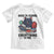 Funny Black Cat Toddler T Shirt Back To School Everything Is Fine TS12 White Print Your Wear