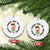 Cat Happy First Day Of School Ceramic Ornament Back To School Gift For Kids TS12 1pc White Marble Print Your Wear