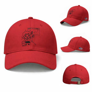 Back To school Baseball Cap Funny Teacher Teaching Cat Lover Gift TS12 Baseball Cap Universal Fit Red Print Your Wear