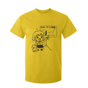 Back To school T Shirt For Kid Funny Teacher Teaching Cat Lover Gift TS12 Daisy Print Your Wear
