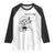Back To school Raglan Shirt Funny Teacher Teaching Cat Lover Gift TS12 White Black Print Your Wear