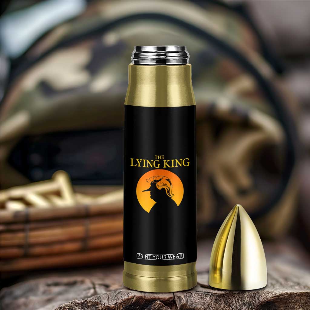 Funny The Lying King Long Nose Silhouette Bullet Tumbler Vintage Political Satire Statement Gift TS12 Print Your Wear
