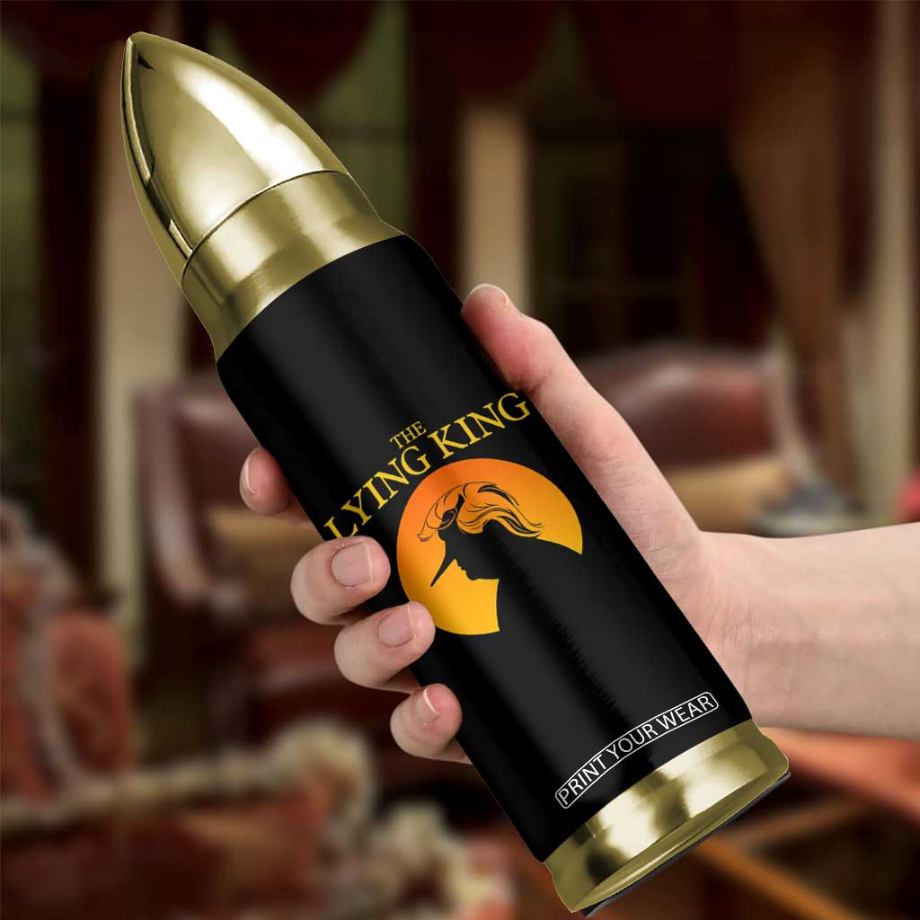 Funny The Lying King Long Nose Silhouette Bullet Tumbler Vintage Political Satire Statement Gift TS12 Print Your Wear