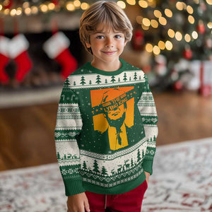 The Lying King Political Satire Ugly Christmas Sweater Funny Bold Sarcastic Statement Gift