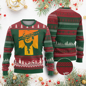 The Lying King Political Satire Ugly Christmas Sweater Funny Bold Sarcastic Statement Gift