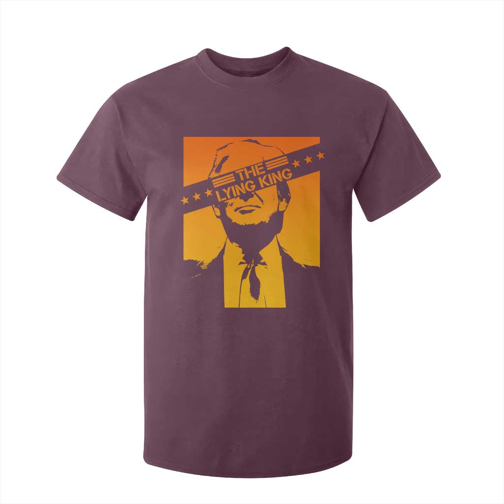 The Lying King Political Satire T Shirt For Kid Funny Bold Sarcastic Statement Gift