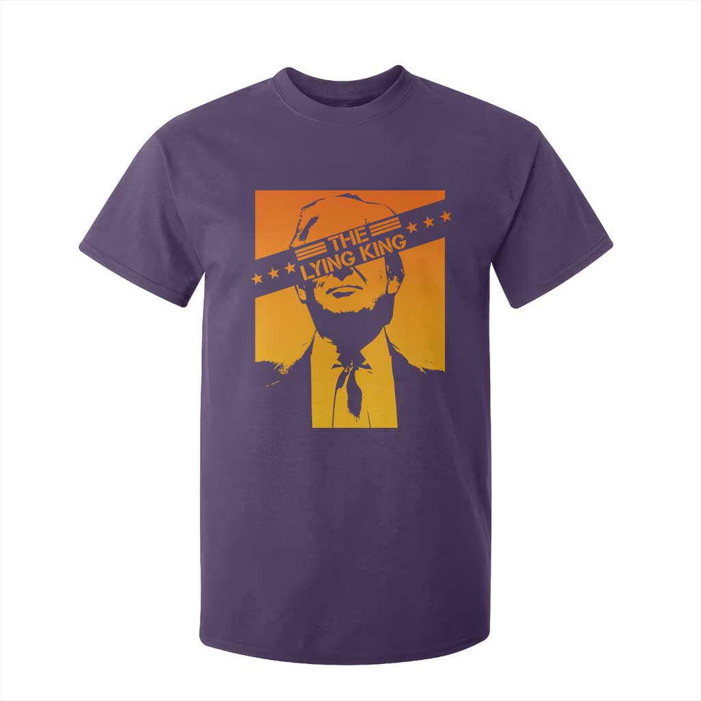 The Lying King Political Satire T Shirt For Kid Funny Bold Sarcastic Statement Gift