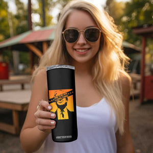 The Lying King Political Satire Skinny Tumbler Funny Bold Sarcastic Statement Gift TS12 Print Your Wear