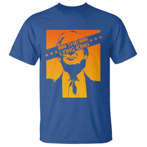 The Lying King Political Satire T Shirt Funny Bold Sarcastic Statement Gift