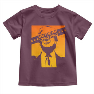 The Lying King Political Satire Toddler T Shirt Funny Bold Sarcastic Statement Gift