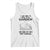 I Just Want To Garden And Hangout With My Dog Tank Top Gardener Gift TS12 White Print Your Wear