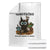 Gardening Because Murder Is Wrong Throw Blanket Funny Black Cat Gardener Gift - Print Your Wear