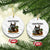 Gardening Because Murder Is Wrong Ceramic Ornament Funny Black Cat Gardener Gift TS12 1pc White Marble Print Your Wear