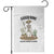 Gardening Because Murder Is Wrong Skeleton Garden Flag Funny Gift For Gardener - Print Your Wear