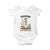 Gardening Because Murder Is Wrong Skeleton Baby Onesie Funny Gift For Gardener TS12 White Print Your Wear