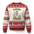 Gardening Because Murder Is Wrong Skeleton Ugly Christmas Sweater Funny Gift For Gardener TS12 Beige Red Print Your Wear