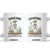 Gardening Because Murder Is Wrong Skeleton Coffee Mug Funny Gift for Gardener - Print Your Wear