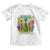 Funny Gardening Because Murder Is Wrong Toddler T Shirt Garden Girl Floral Tarot Graphic TS12 White Print Your Wear